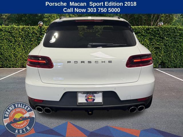 2018 porsche macan base
