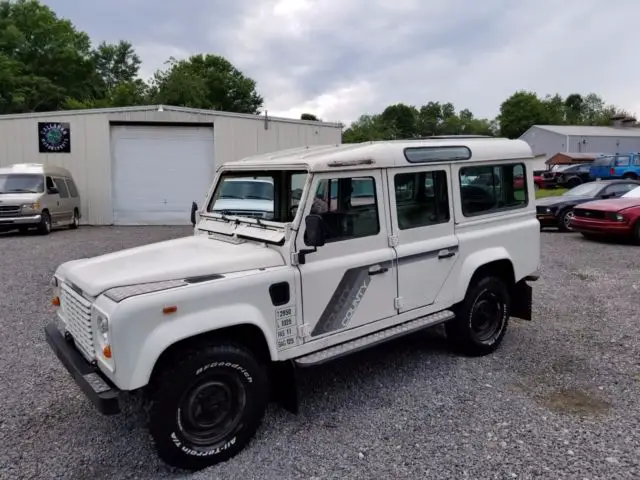 1988 land rover defender 110 diesel left side drive - restoration project