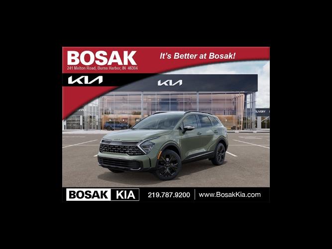 new 2025 kia sportage x-line awd