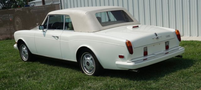 1985 rolls royce corniche 12,000 actual miles