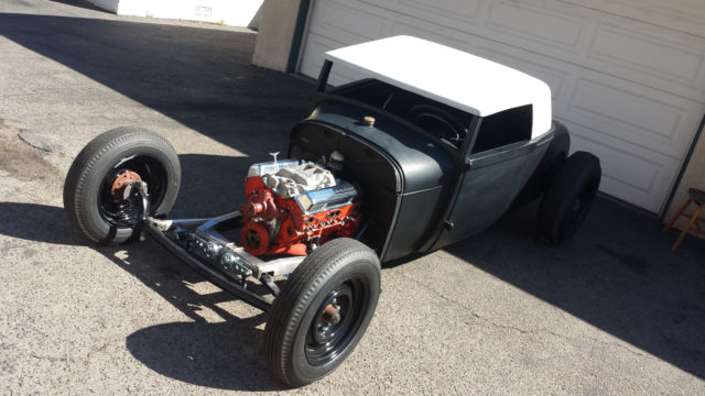 1929 ford roadster/ chopped/ traditional/ hot rod/ custom/ sport coupe