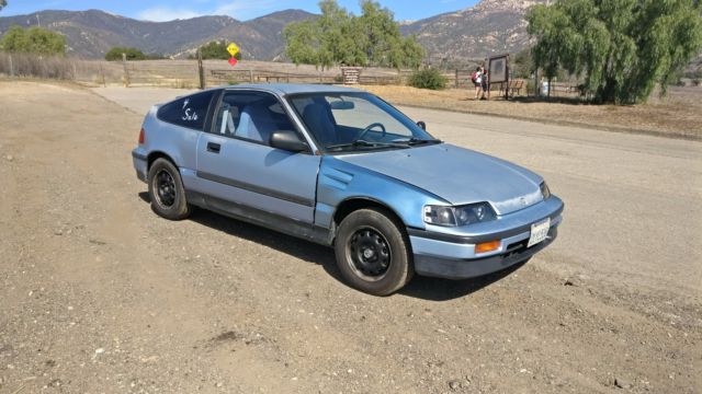 1989 honda crx (rebuilt motor and trans)