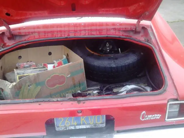 1974 chevrolet camaro 6-cylinder two-door coupe (manual)