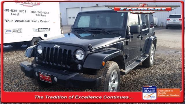 2014 jeep wrangler unlimited sahara 4x4 sahara 4dr suv for sale in clark, wyoming