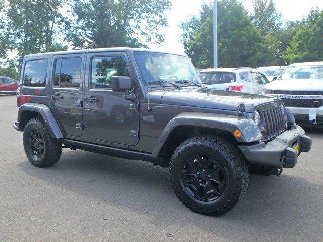 used 2016 jeep wrangler 4wd unlimited sahara eugene, or 97401 for sale in college crest, oregon