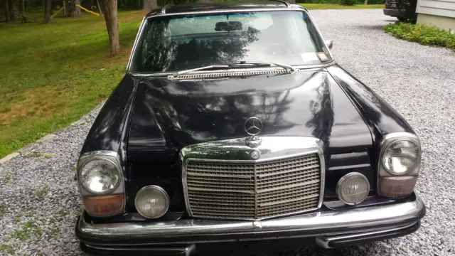 mercedes benz 1971 250c chrome bumper rare coupe dual solex matching numbers