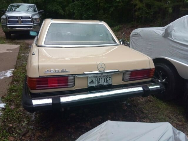 1976 mercedes-benz 450 sl convertible hard top