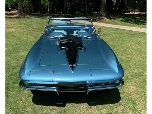 1967 chevrolet corvette marino blue 427 v8 49366 miles