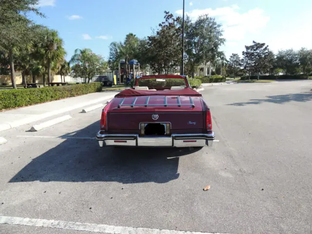 1984 cadillac eldorado biarritz convertible 2-door 4.1l 47483 miles