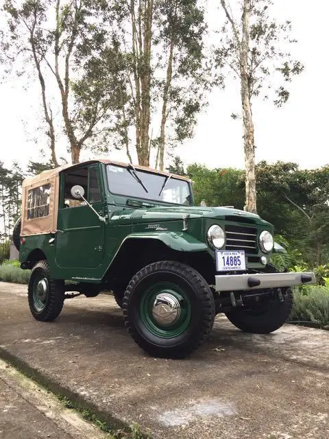 1959 toyota land cruiser restored fj25 full documented restoration
