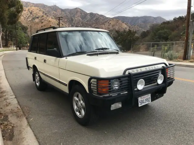 1990 range rover classic california car rust free runs and drives great 4x4