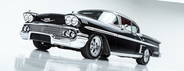 1958 chevrolet impala 4,600 miles black coupe 502ci chevrolet ram jet automatic