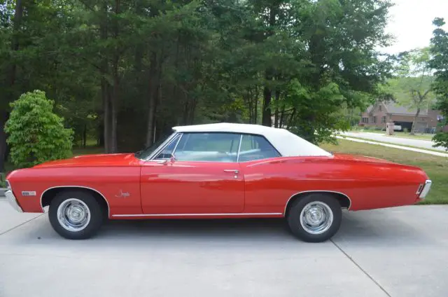 1968 327 convertible w/ correct drivetrain & very low miles