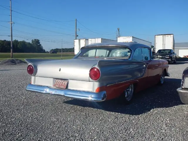 1957 ford fairlane 68350 miles orange automatic