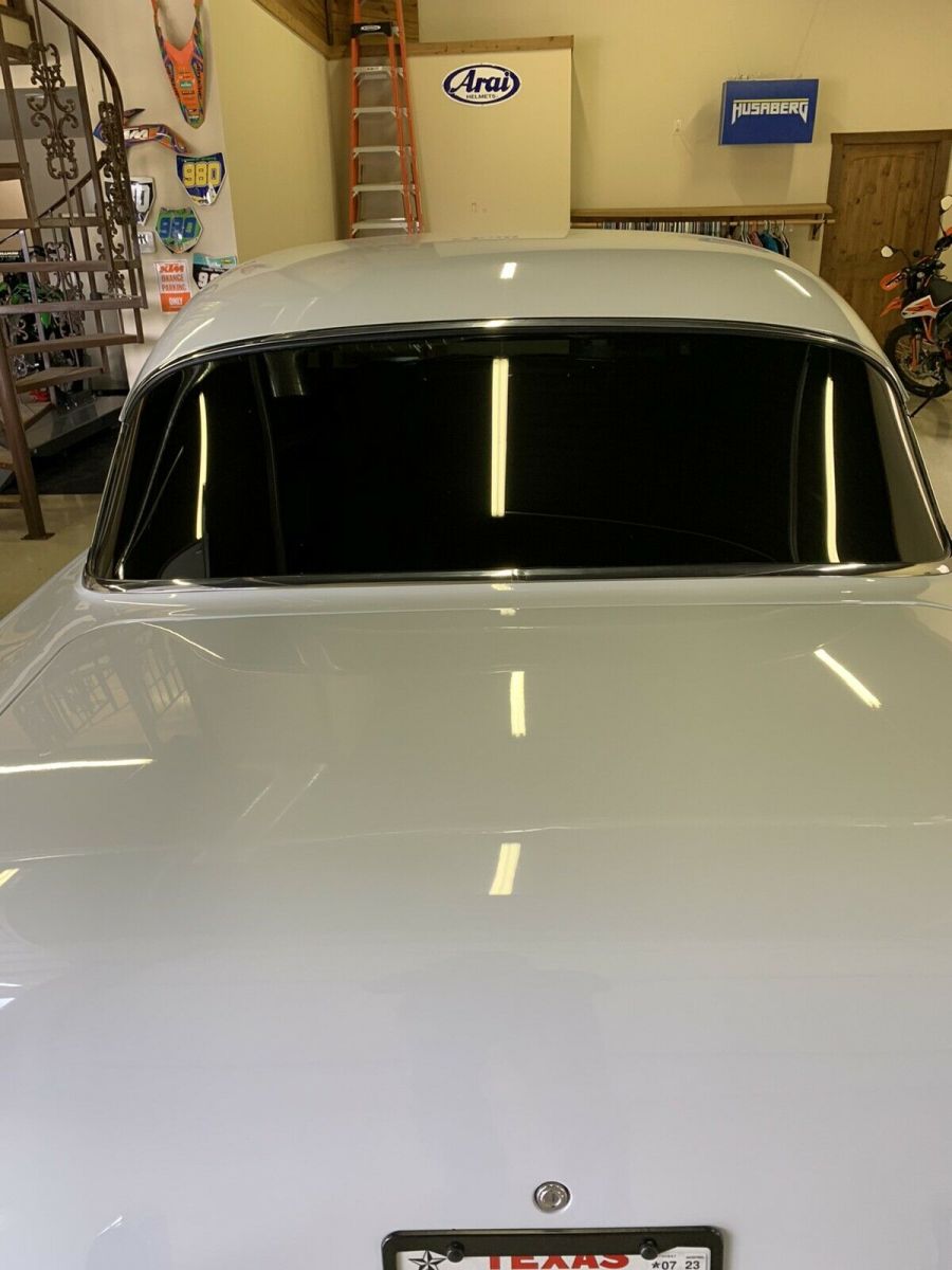 1955 chevrolet 210 grey rwd manual