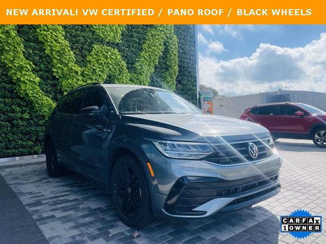 2022 volkswagen tiguan 2.0t se r-line black