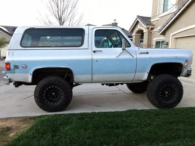 1977 gmc jimmy 4x4 / built 350 v8/ see video !/ no reserve ! !