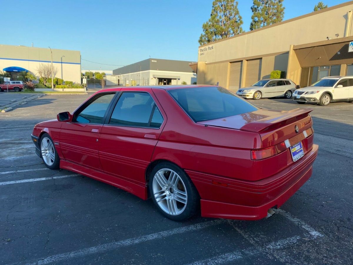 alfa romeo 164 s-1991-low miles-rare car-lots of new parts-no reserve