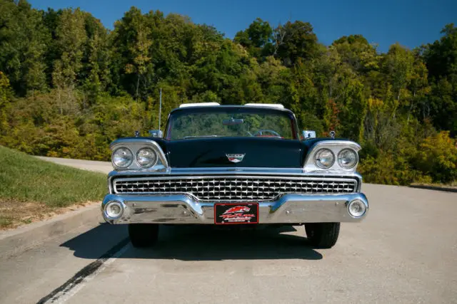 1959 ford fairlane 500 galaxie convertible factory air conditioning