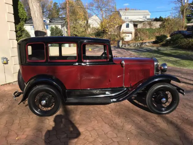 model a ford, 1931