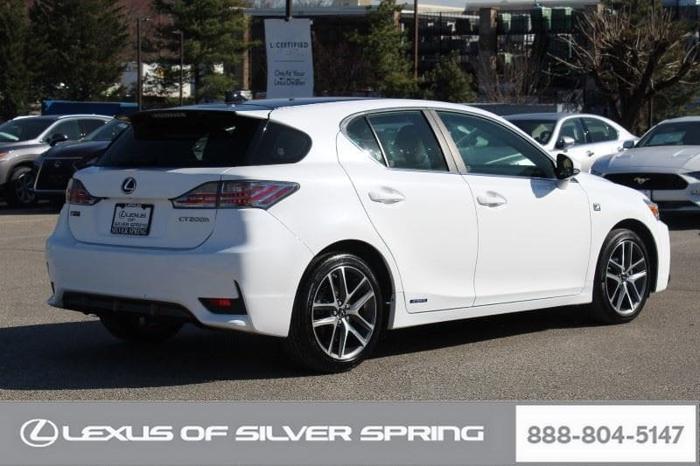 certified 2016 lexus ct 200h silver spring, md 20904 for sale in silver spring, maryland