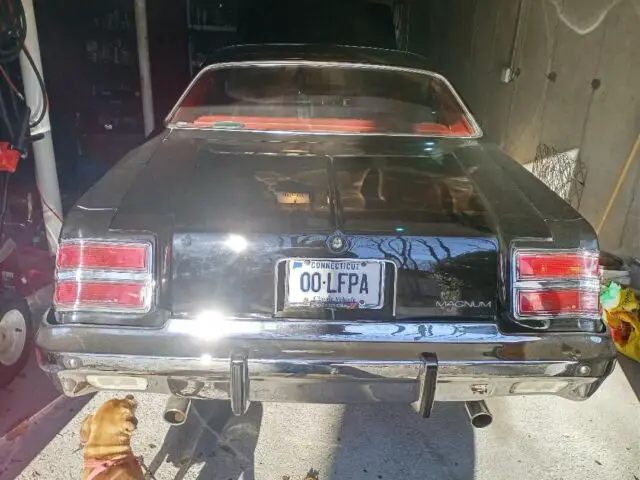 1979 dodge magnum gt t-tops excellent condition-restored-free ship