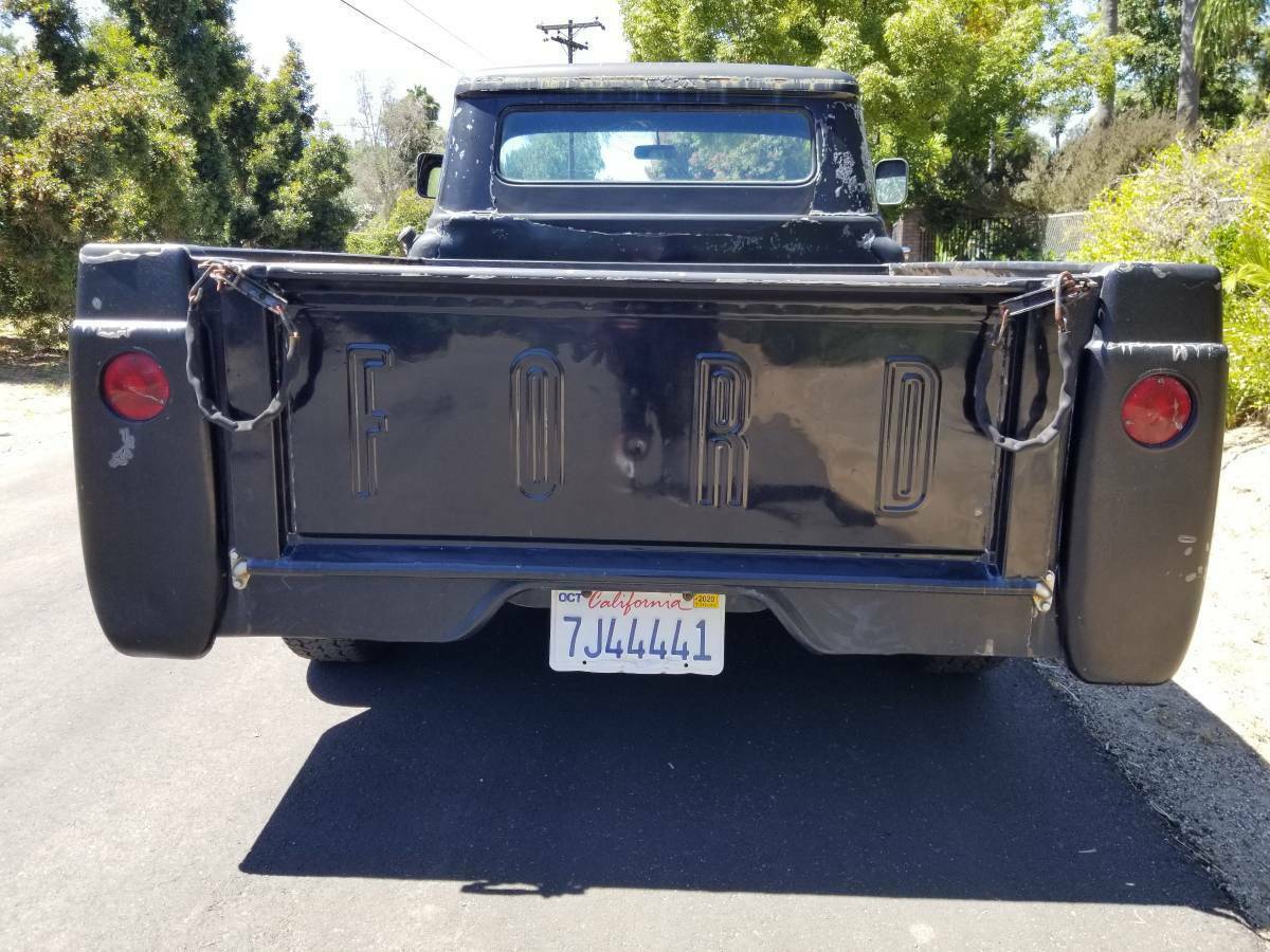 1958 ford f100 shortbed,5.0 coyote swap, tko 5 sp,tci ifs,vintage ac,1 of a kind
