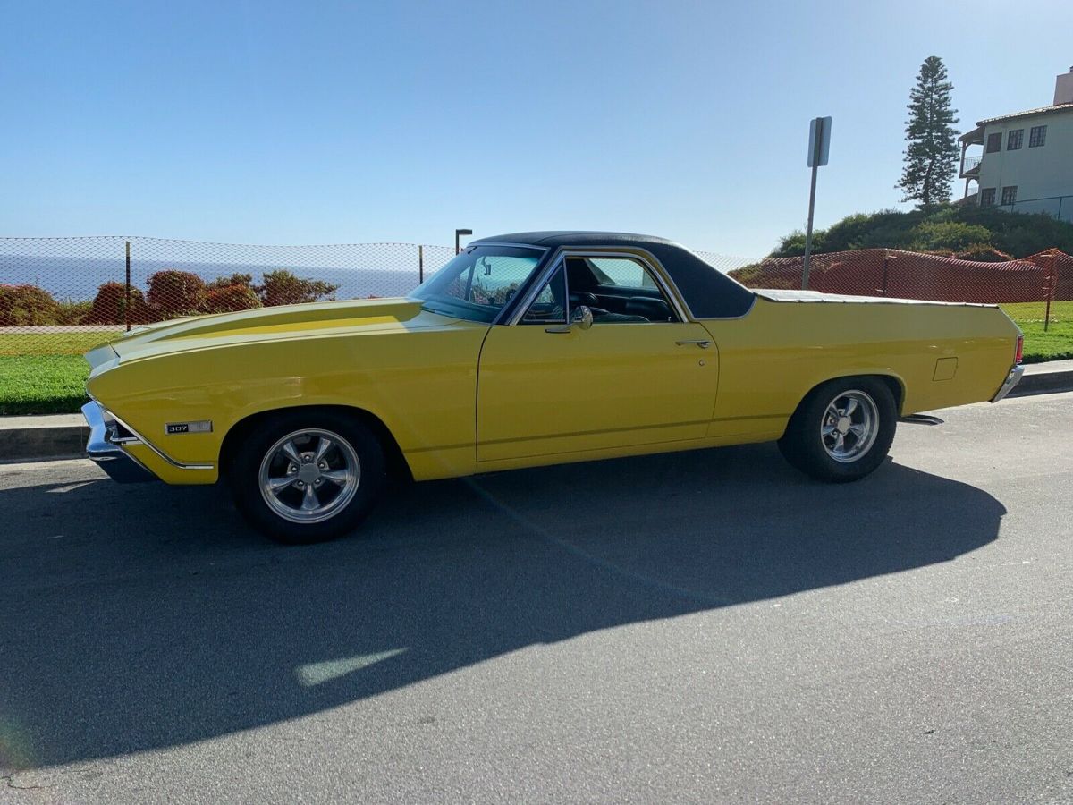 1968 chevrolet el camino restored! adult owned. v8 automatic