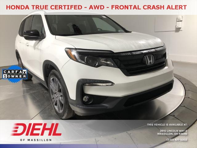 2022 honda pilot awd sport