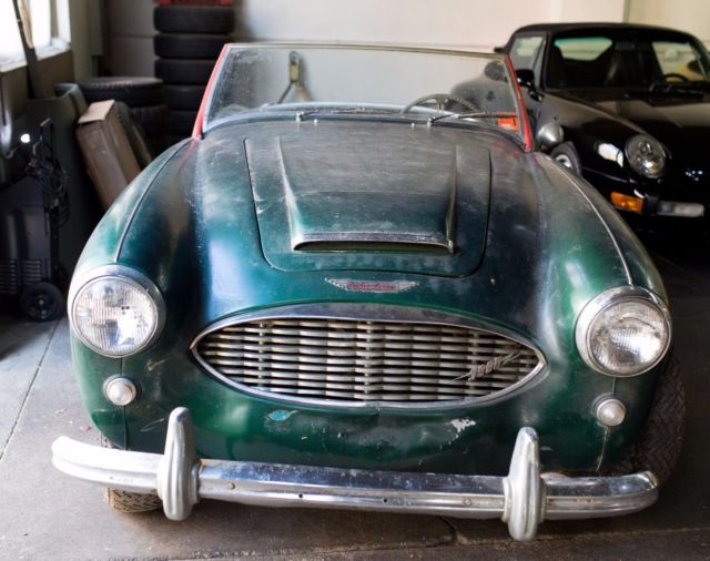 austin healey 3000 bn7 2 seater racecar hill climb 1959 vintage racer mk1 mki