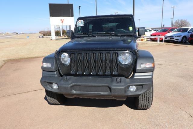 used 2018 jeep wrangler 4wd sport guthrie, ok 73044 for sale in guthrie, oklahoma