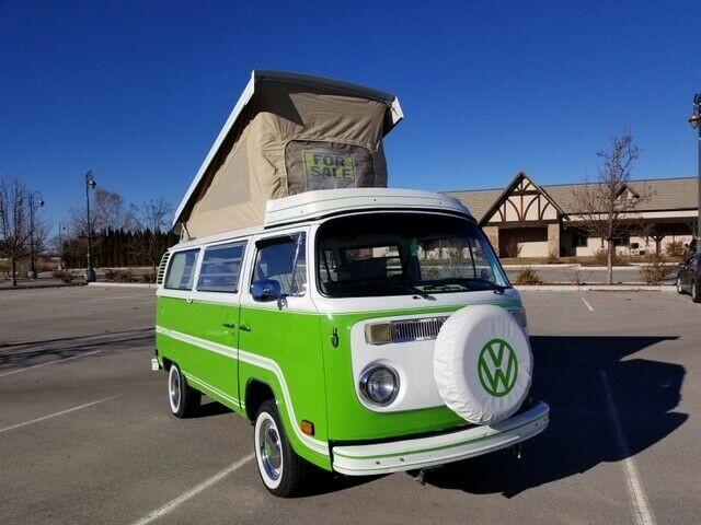 1977 volkswagen camper bus westfalia 81213 original miles rust free