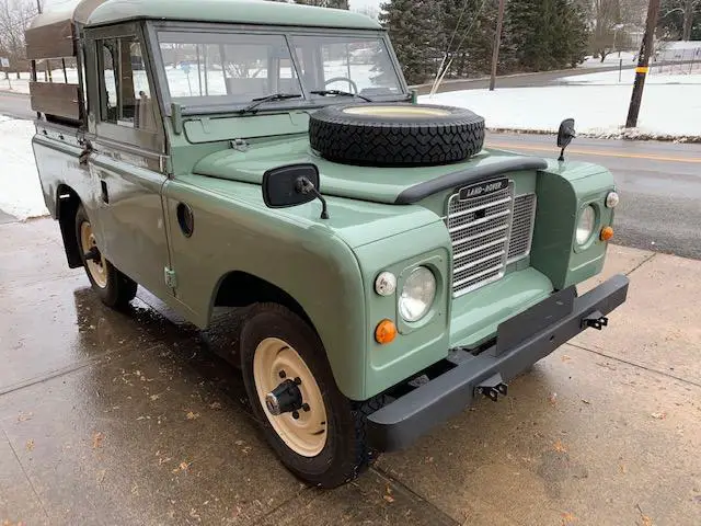 land rover 1980 defender series iii 4-cylinder gas manual restored clean driver