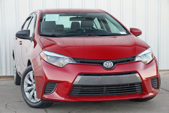 2016 toyota corolla le