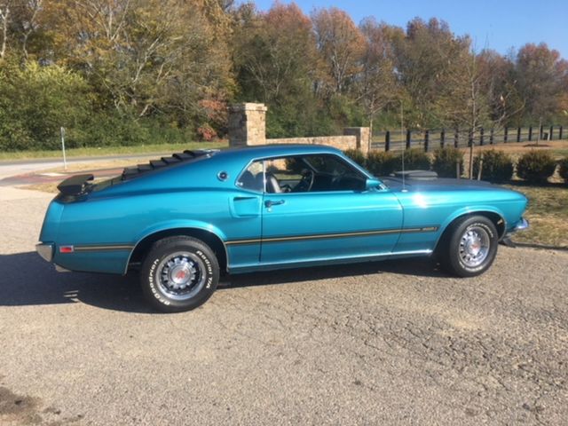 1969 mustang mach 1 (restored)