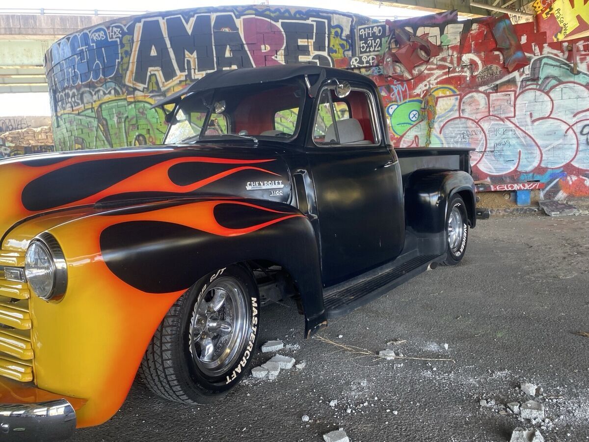 1953 chevrolet 3100 black ????hot rod????