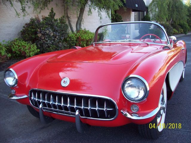 1957 chevrolet corvette factory 2-4bbl
