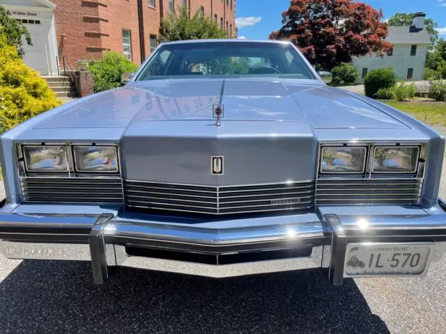 1983 oldsmobile toronado coupe blue fwd automatic brougham