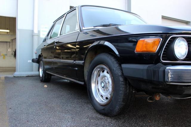 no reserve 1979 bmw 530i e12 automatic-m30-black on tan-sunroof- good title