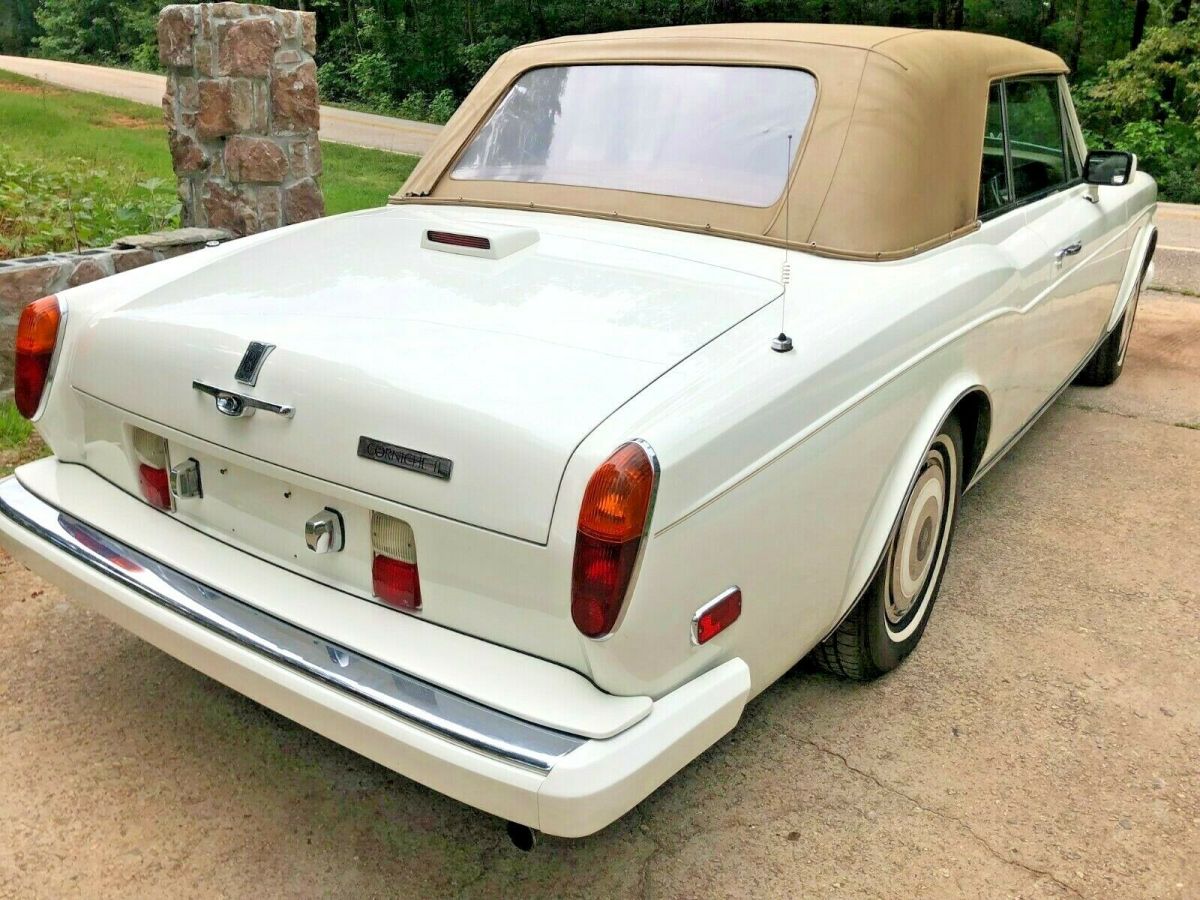rolls royce corniche ii convertible 53,894 actual miles. bentley continental dhc