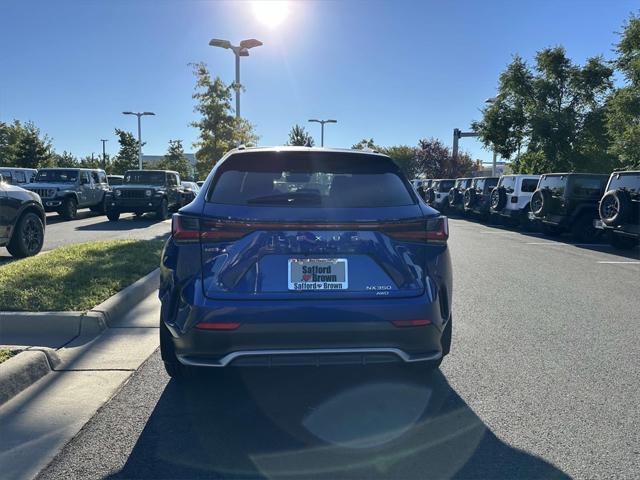 2022 lexus nx 350 f sport handling