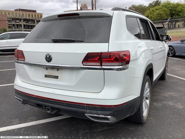 2022 volkswagen atlas 3.6l se w/technology