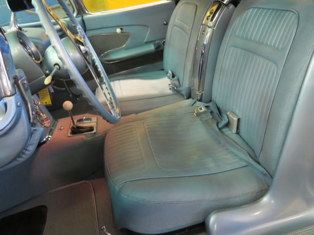283 v8 270hp 4 speed silver blue