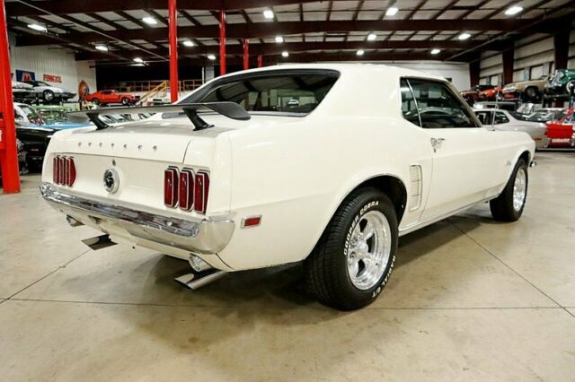 1969 ford mustang 7433 miles wimbledon white coupe 302ci v8 automatic