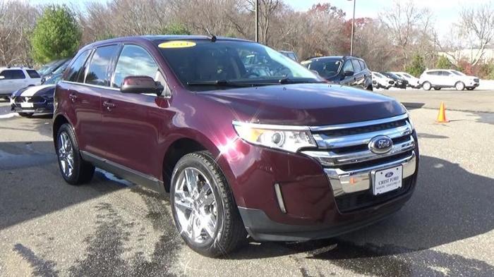 2011 ford edge limited awd limited 4dr crossover for sale in niantic, connecticut