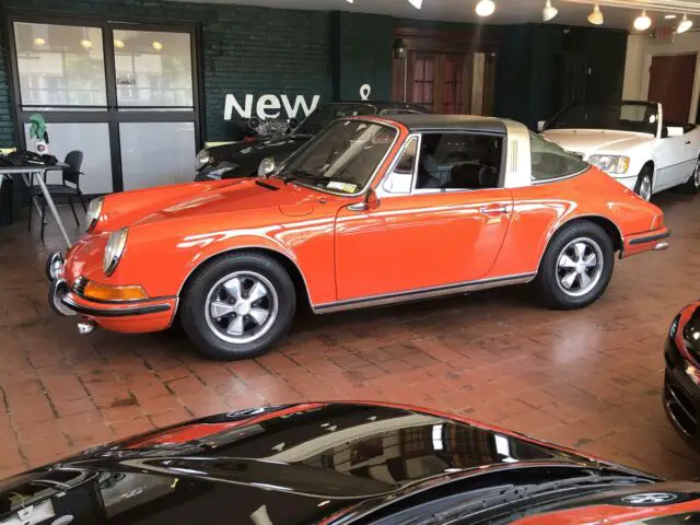 1970 porsche 911 t targa "tangeringe, restored, gorgeous!!"