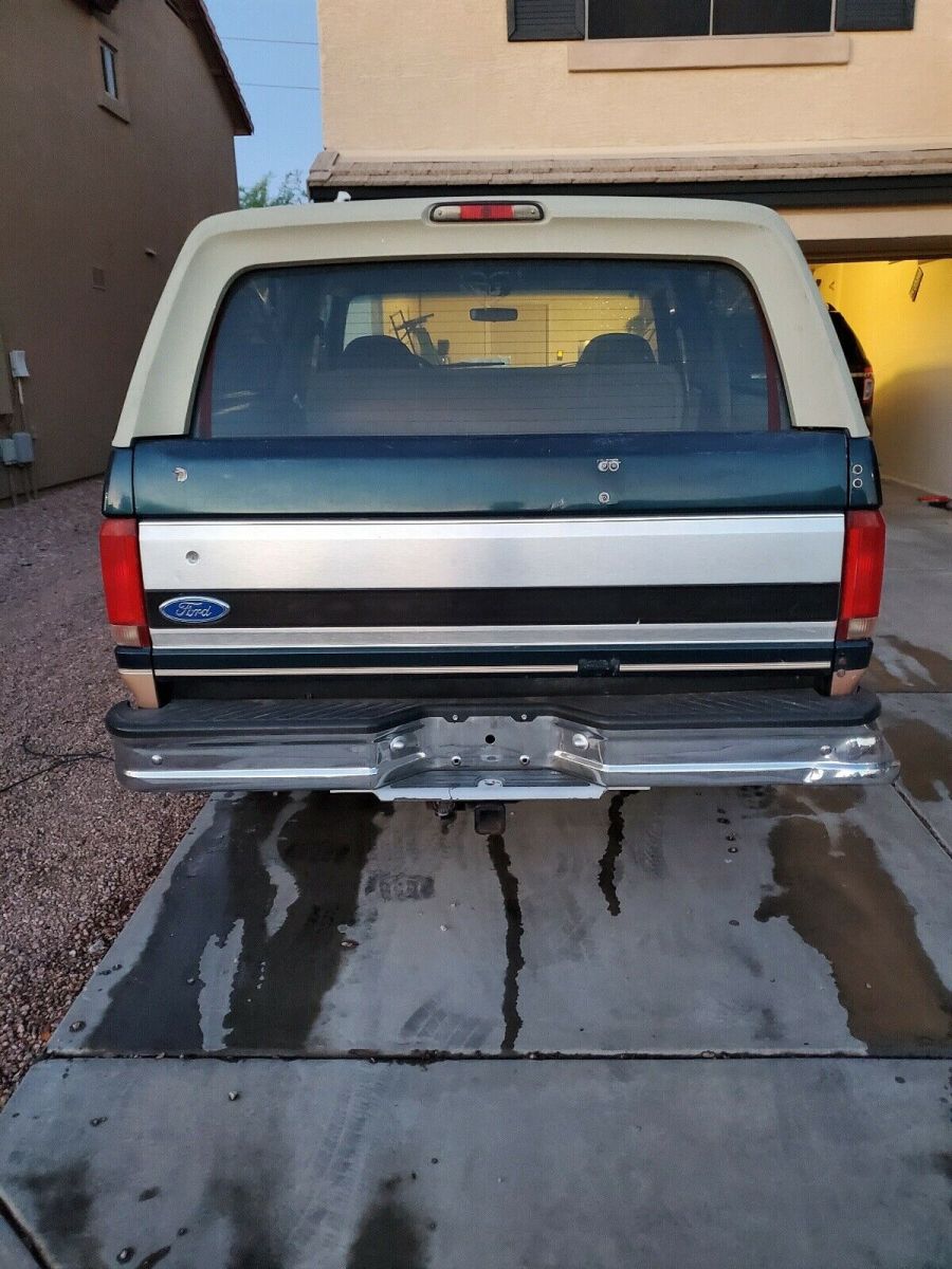 1994 ford bronco suv green 4wd automatic u100