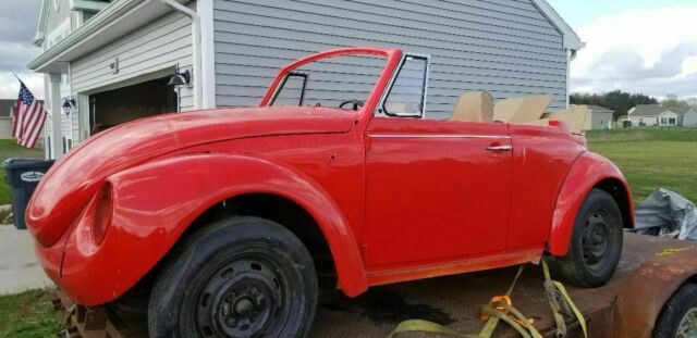 1971 volkswagen super beetle convertible solid car no reserve