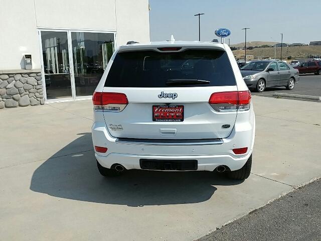 2016 jeep grand cherokee overland 4x4 overland 4dr suv for sale in cody, wyoming
