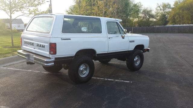 1989 dodge ramcharger base sport utility 2-door 5.2l